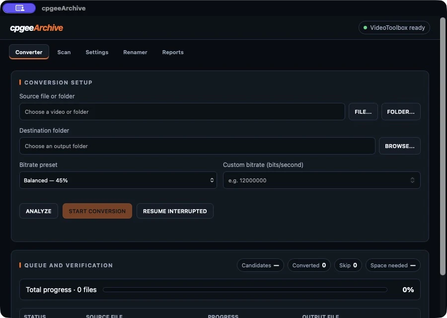 cpgeeArchive conversion workspace